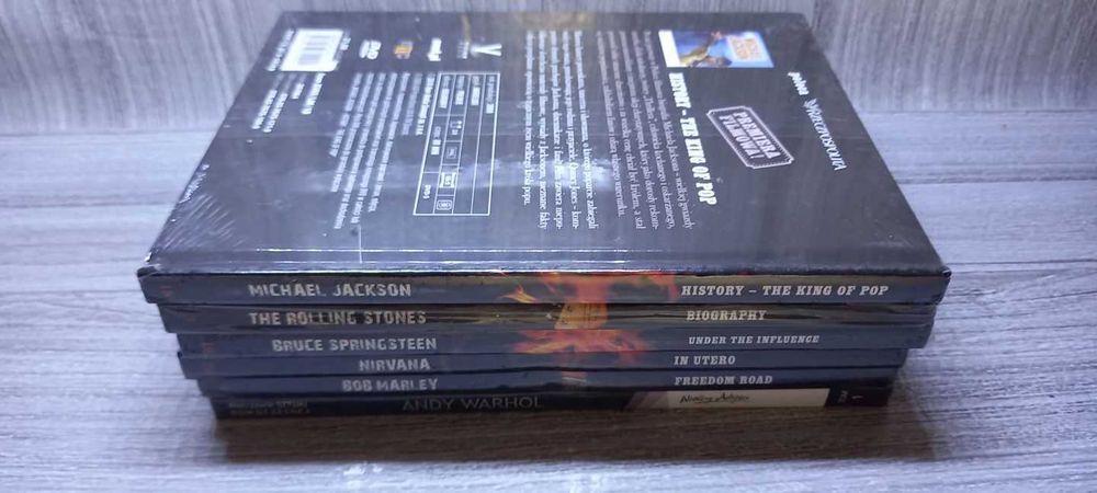 Legendy muzyki  - zestaw pięciu DVD