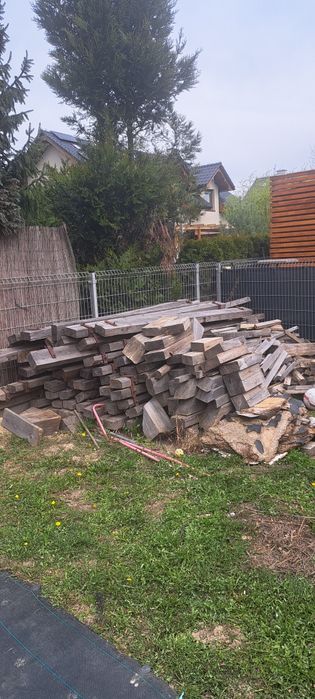 Oddam drewno za darmo