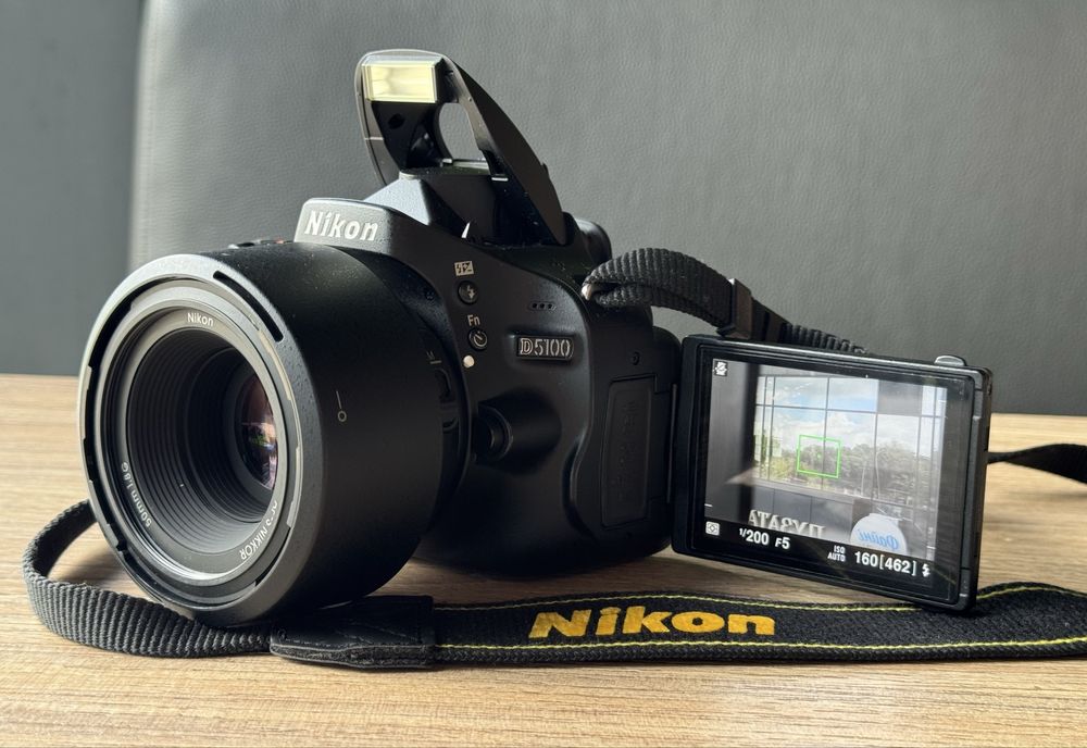 Фотопарат Nikon d5100 пробіг 7728