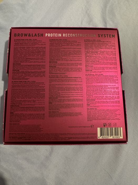 Zola brow lash protein reconstruction sysytem