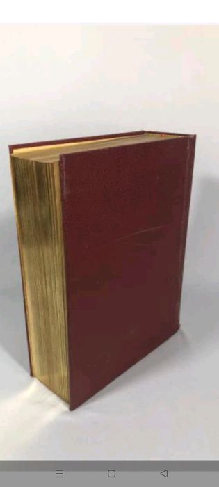 bíblia sagrada ilustrada grande folhas douradas em excelente estado