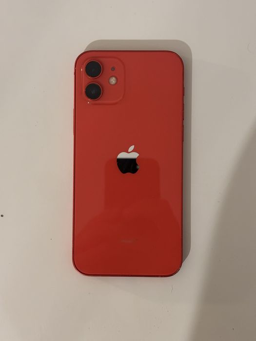iPhone 12 256Gb bateria 86% czerwony