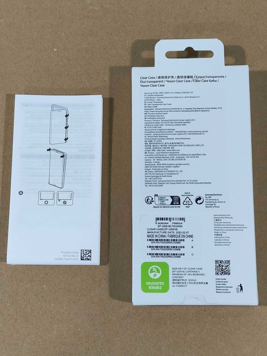 Capa Samsung Clear Case Original - Galaxy S23 Ultra