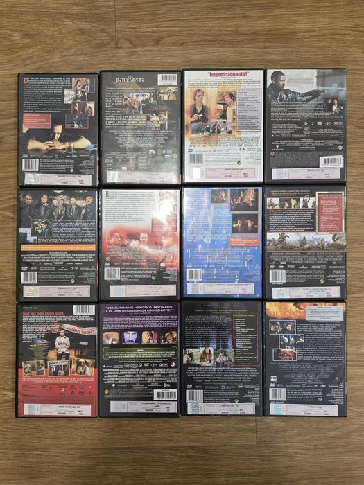 Filmes DVD - Conjunto de 24 filmes
