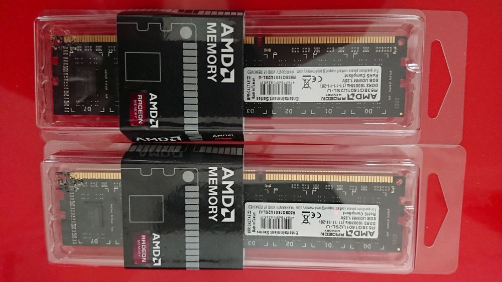Оперативна пам'ять AMD Radeon Memory 8Gb DDR3-1600 - 1 шт