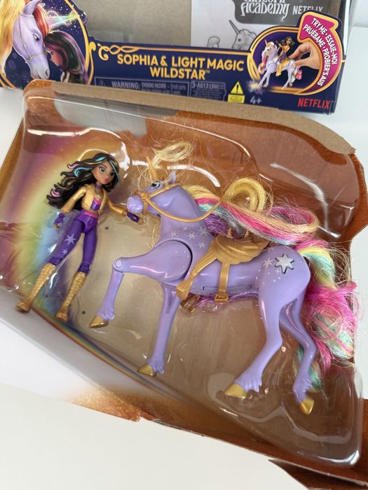 Unicorn Academy, Sophia & Light Magic Wildstar zestaw (outlet) - niesprawny przycisk