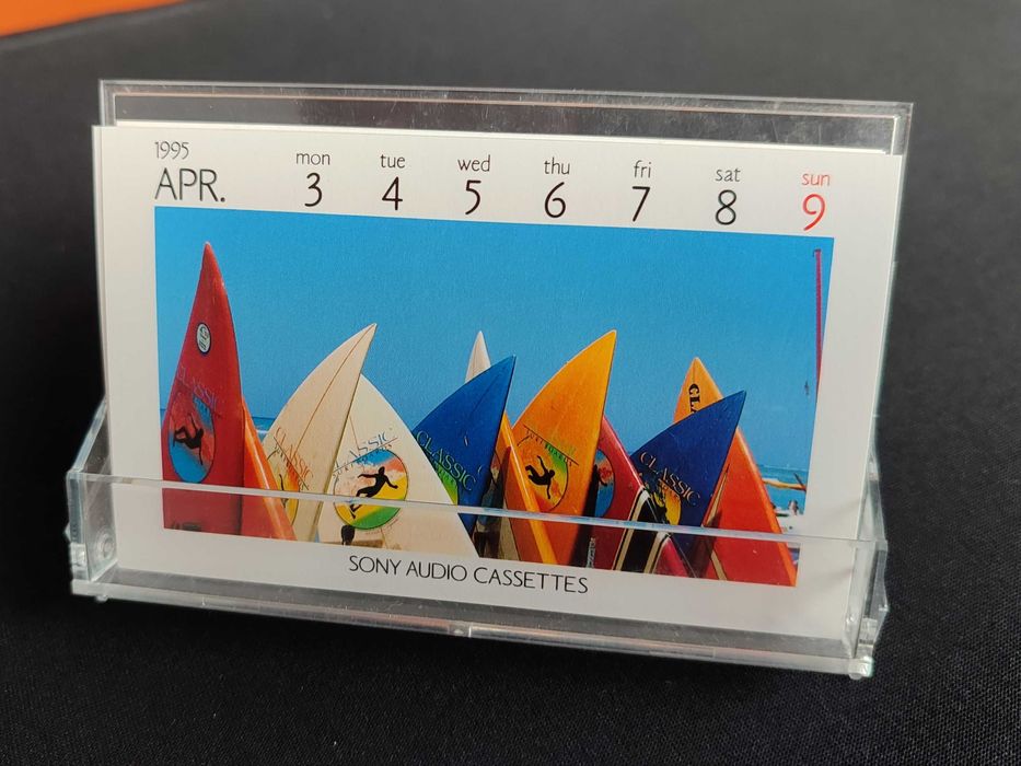 Sony | Calendário de secretária (1995)