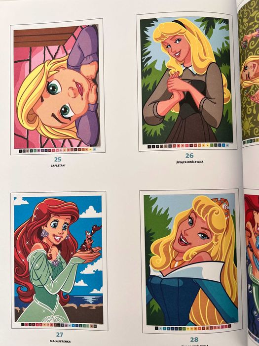 Розмальовка Дісней Принцеси польське видання оригінал