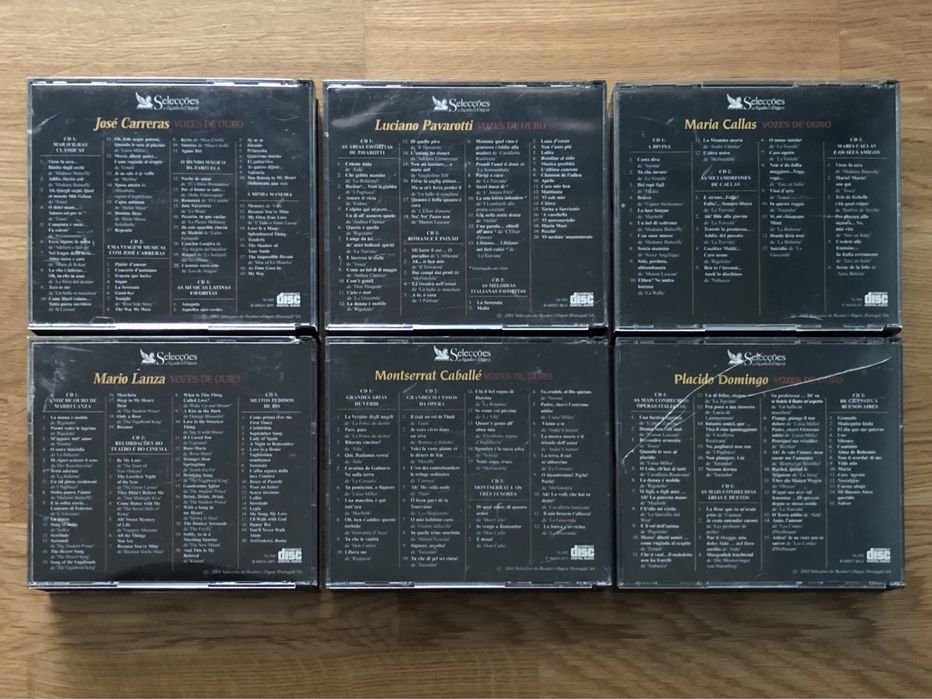 CDs Coleção Vozes de Ouro (Reader’s Digest)
