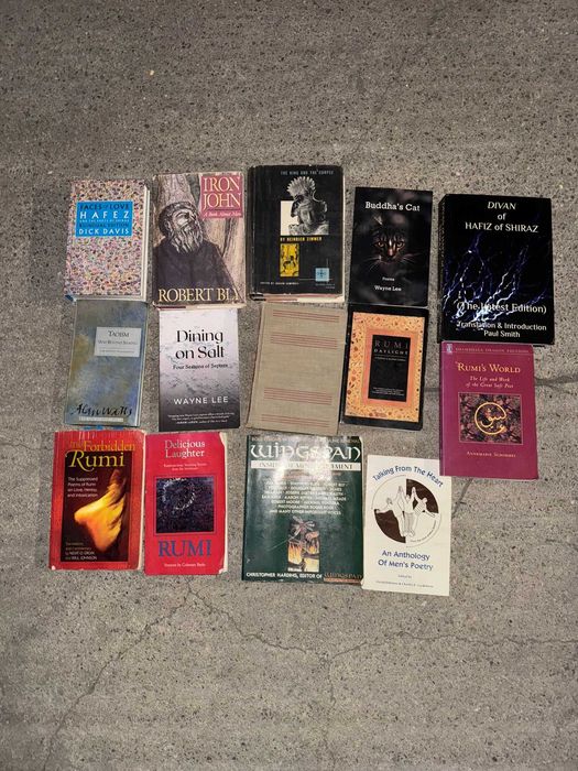 Vendo Coleçao de livros de Poesia e religão. TODOS EM INGLES