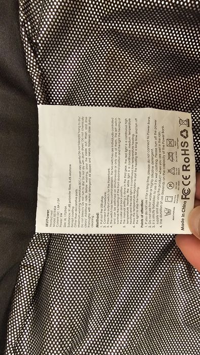 Kamizelka ogrzewana USB Powerbank - Nowa.