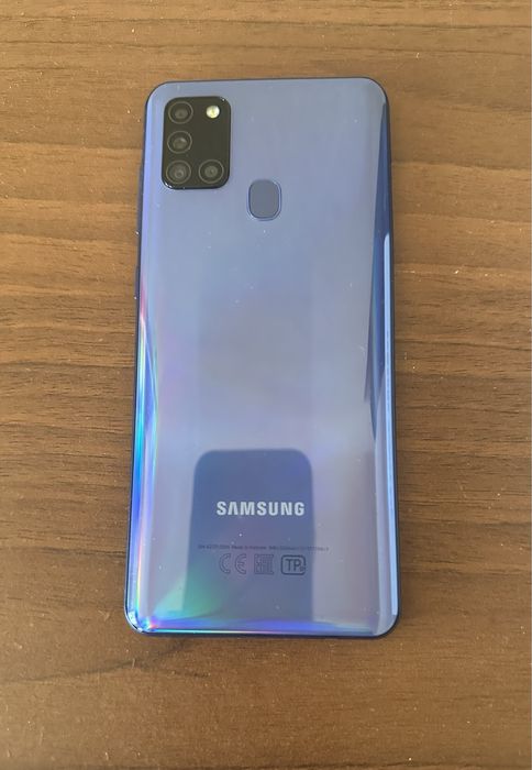 Телефон Samsung Galaxy A21S 32GB Blue в идеальном состоянии