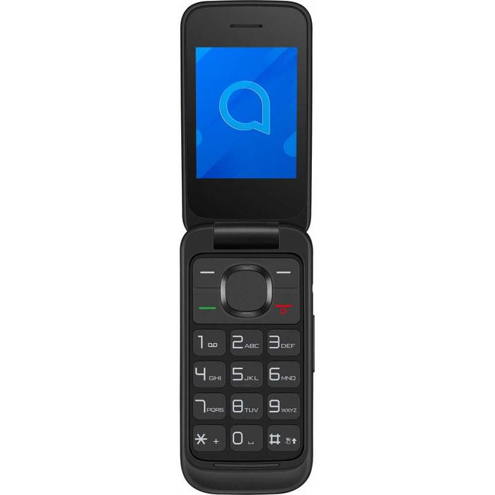 Telemóvel Alcatel 2057D Concha/Tampa Dual SIM cinza em bom estado