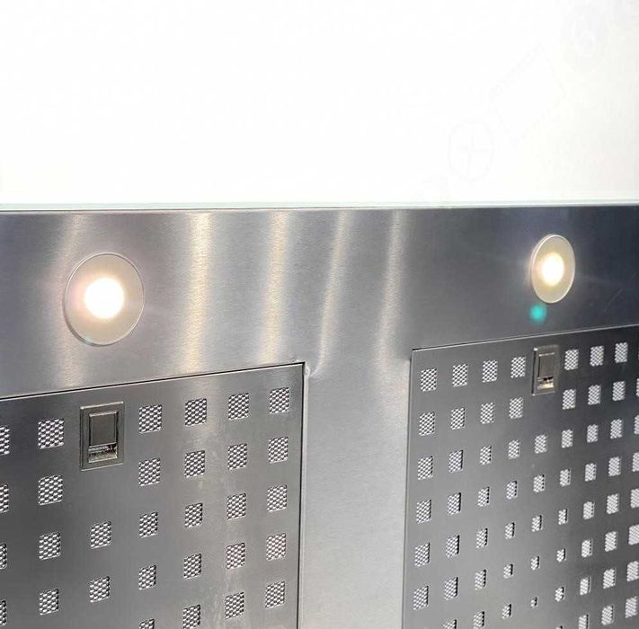 Miele / Міле Витяжка DA 6708 D, острівна, скло, 90 см, сенсор, біла