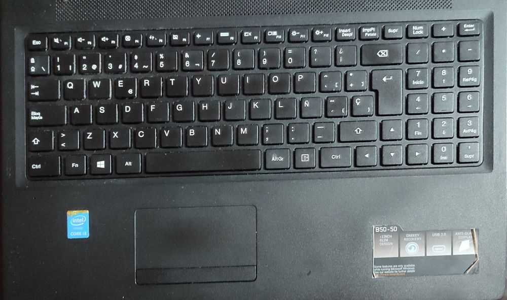 Lenovo B50-50 Board queimada