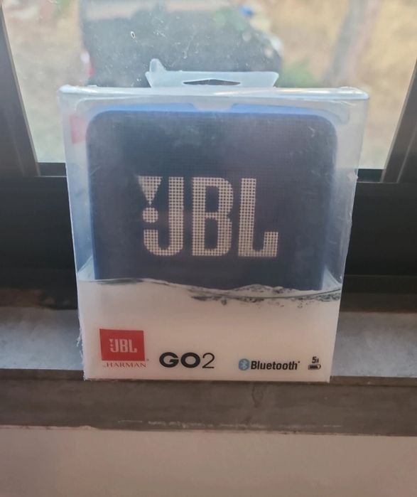 Coluna JBL cor azul