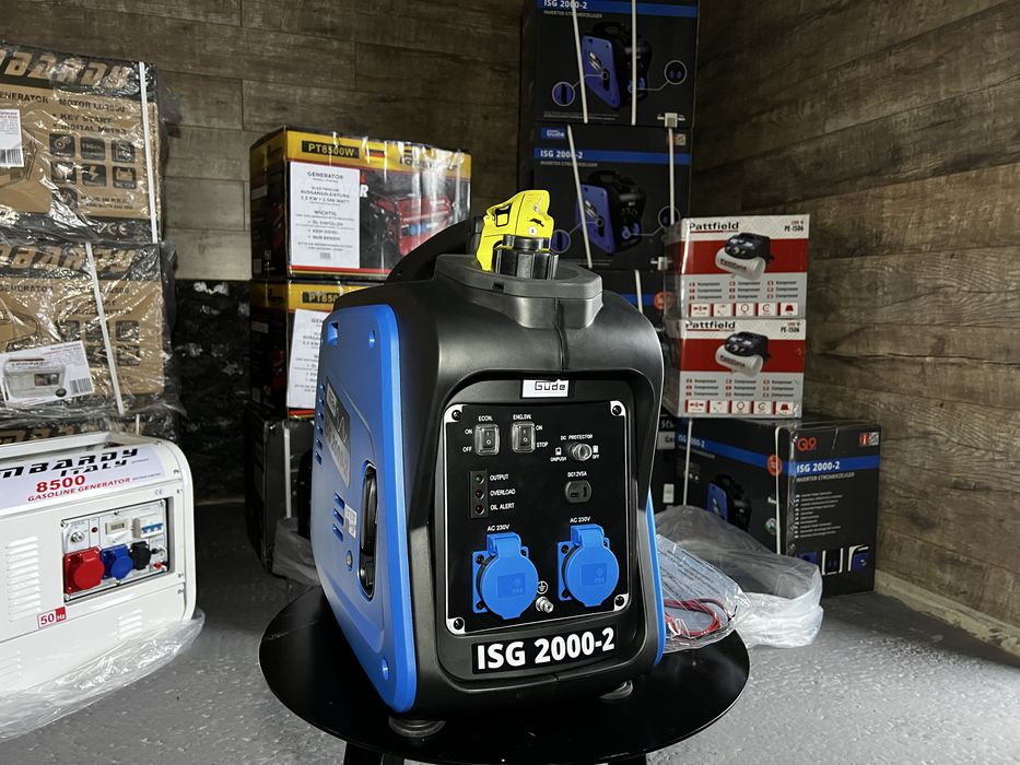 Генератор інверторний Gude ISG 2000-2/2 кВт однофазний, ручний стартер