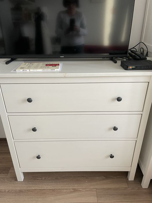 Szafa,komoda,stolik nocny HEMNES