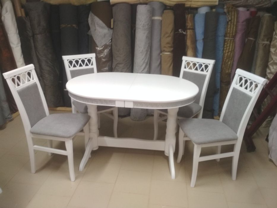 Стол деревянный .Стол разкладной. Стол кухонный. Стол.Стіл.Овальний