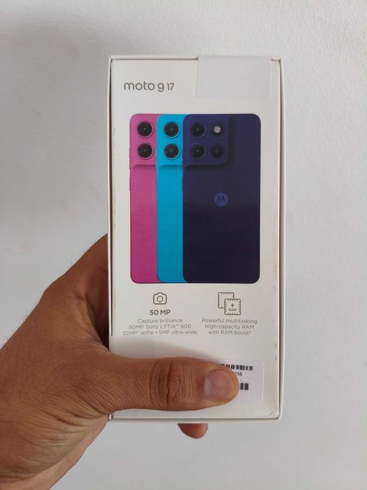 Motorola G17 8+256gb Aparelho novo e sem uso