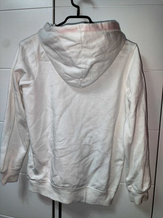 Bluza biała z różowymi napisami S/M