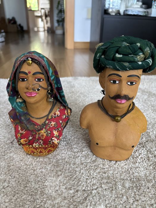 Estatuetas Casal Rajasthani