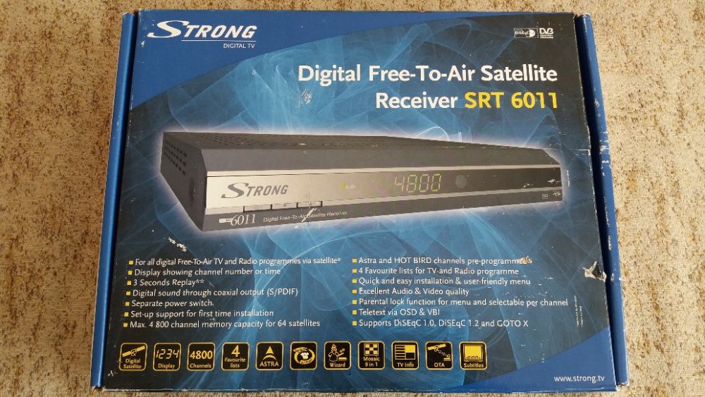 Cпутниковый ресивер Strong SRT 6011