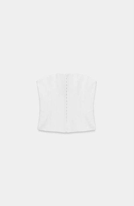 корсет zara білий