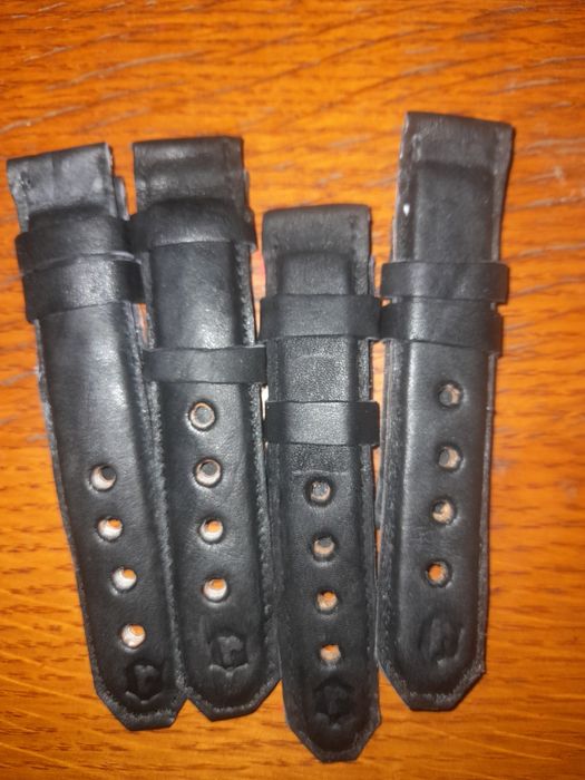 Кожаные ремешки для часов ручной работы