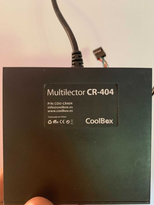 CoolBox CR-404 Internal Card Reader, Black64283908400002123