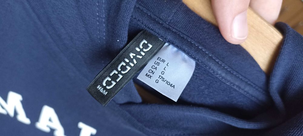 Bluza młodzieżowa H&M, r. L