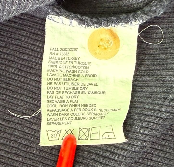 Синій светер Timberland з коміром