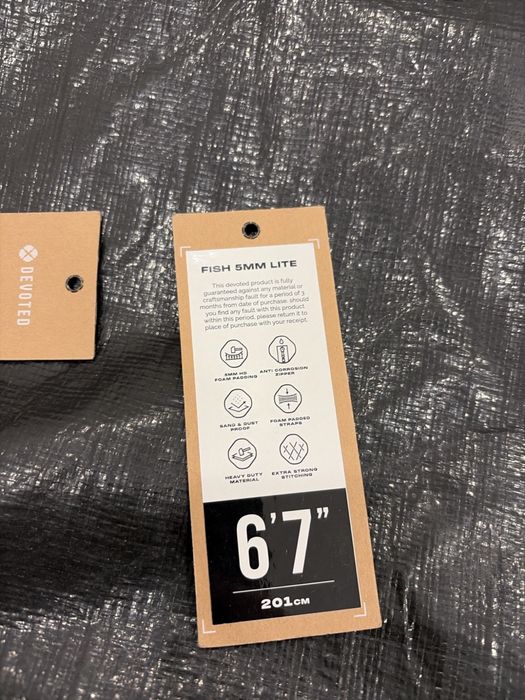 Devoted Surfboard Bag - 5mm 6'7"