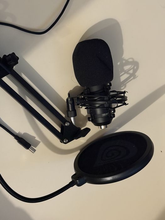Mikrofon usb zestaw