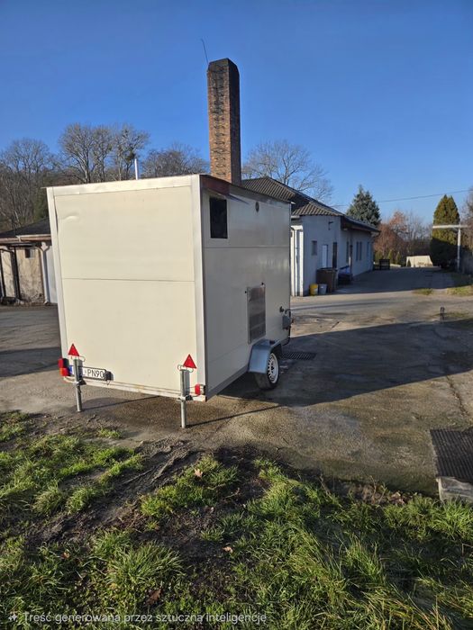 Przyczepa gastronomiczna 3m x 2m
