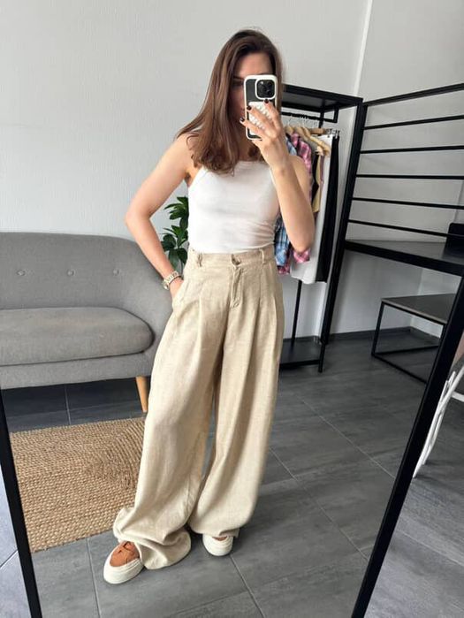 Костюм з льону новий