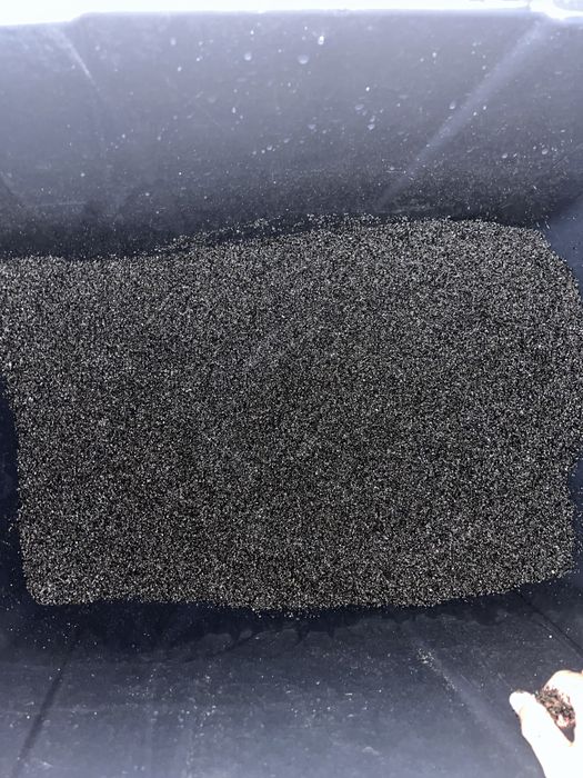 40 kg areia negra aquario