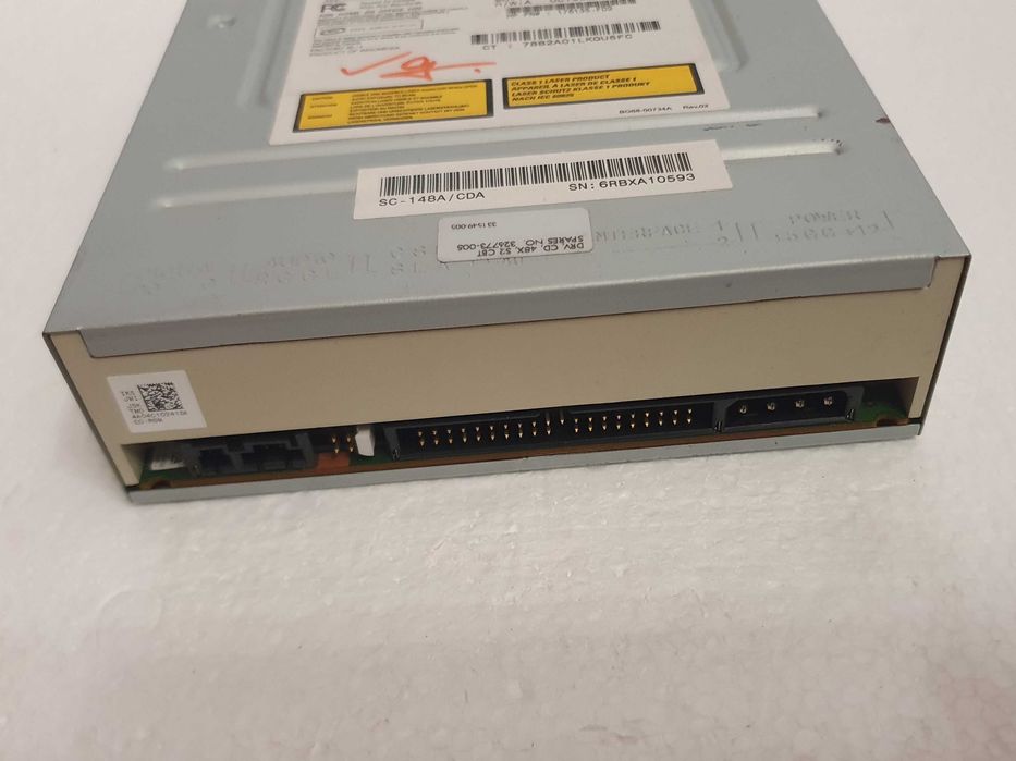 CD-Rom HP SC-148 black, 48x, 2004 - NOVO