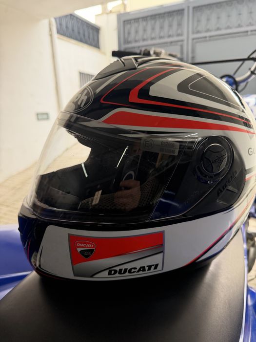 Capacete Airoh Aster-X Replica Dovizioso Ducati