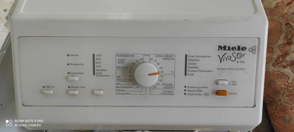 Пральна машина Miele W100