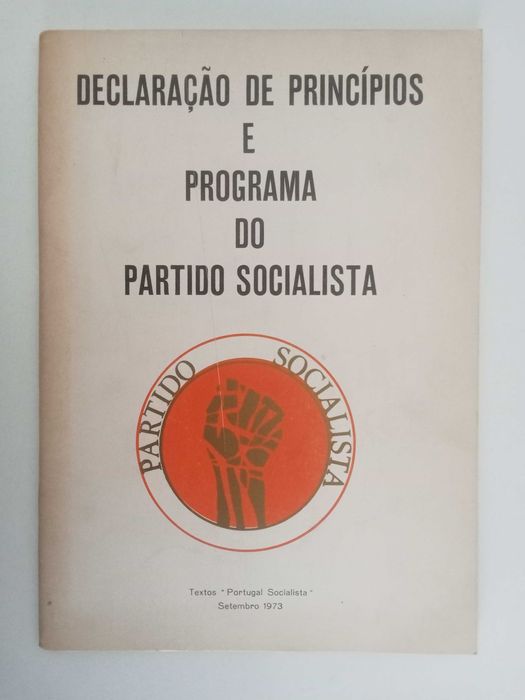 Declaração de princípios e programa do Partido Socialista