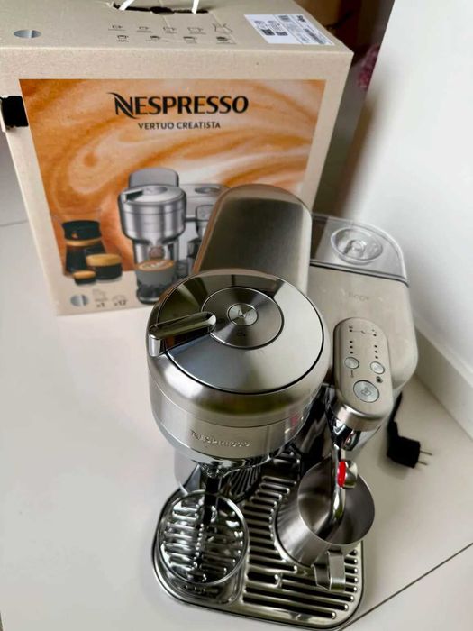 Nespresso Vertuo Creatista by Sage – najnowszy flagowy ekspres premium (stal nierdzewna)