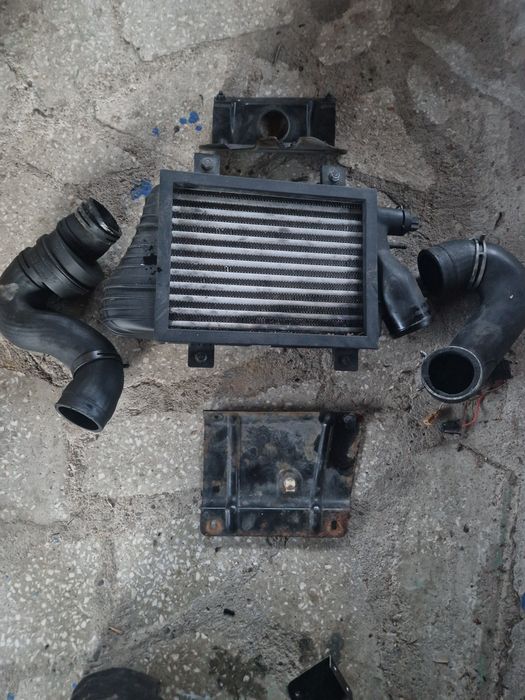 Vw t4 intercooler silnika   2.5 tdi ACV komplet z wezami nowy przod tlumik