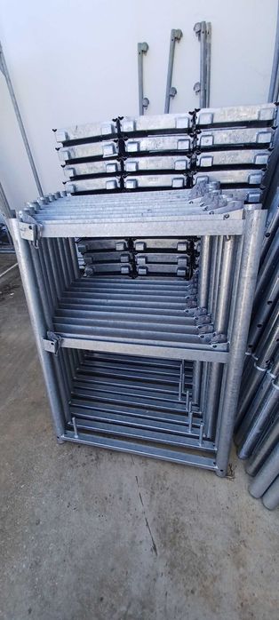 Andaime Europeu Certificado, em Aço Galvanizado - Layher compatível