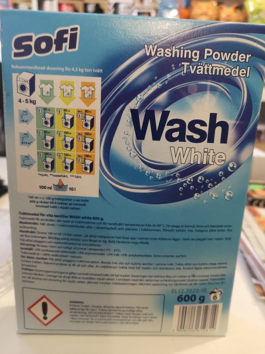 Proszek do prania Wash 600g