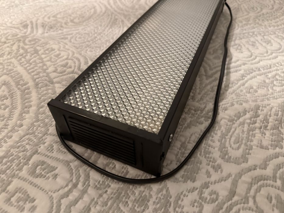 Calha de iluminação para aquário com tampa difusora