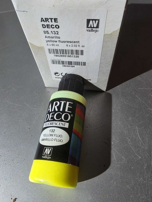 Tintas Vallejo Arte Deco Fluorescent