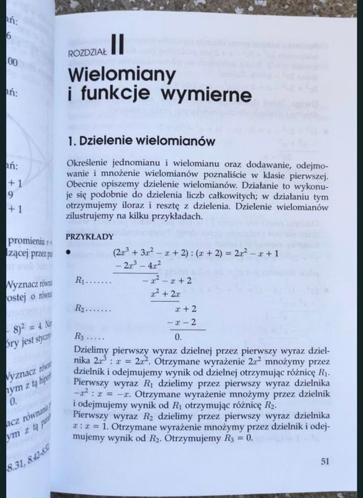 Matematyka II podręcznik Liceum technikum