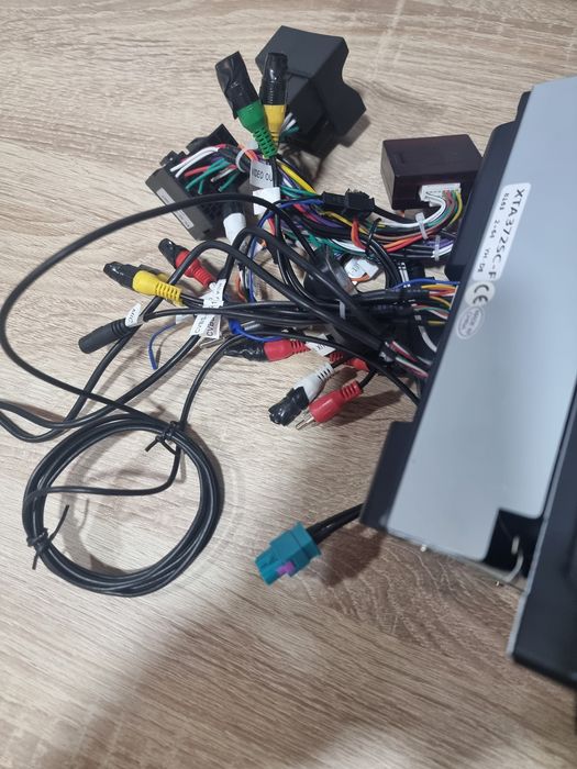 Auto rádio novo.