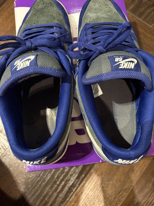 Nike SB Dunk Low Pro "Deep Royal Blue / Vintage Green"